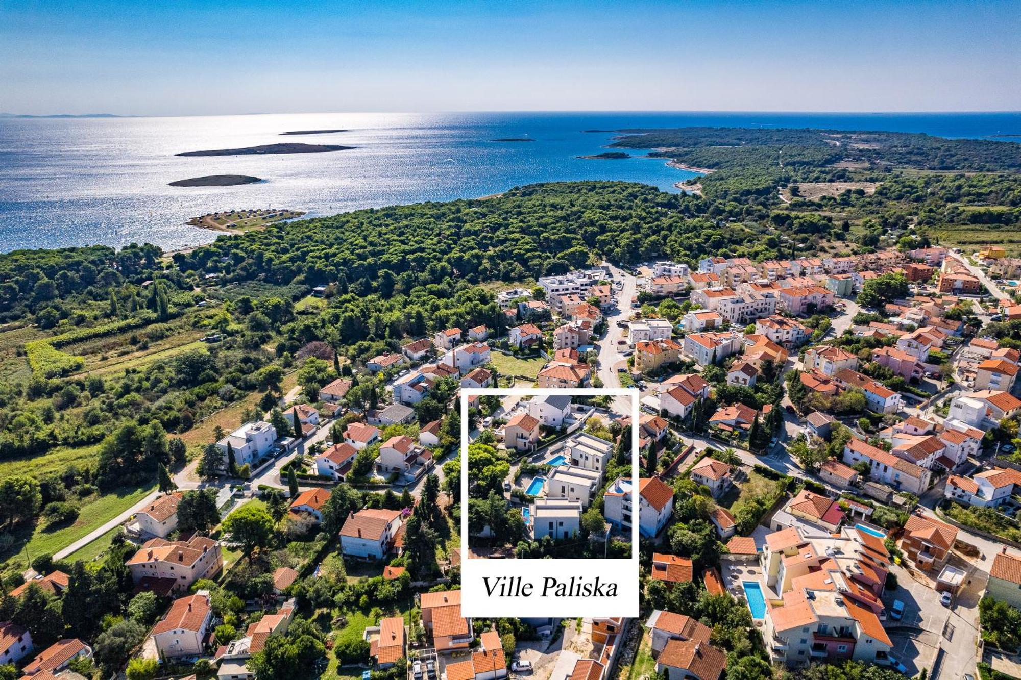 Vila Paliska Pola Esterno foto